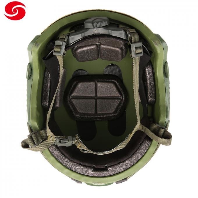 戦術的な防弾ヘルメットのAramidの防弾防弾ヘルメットの軍隊のヘルメット