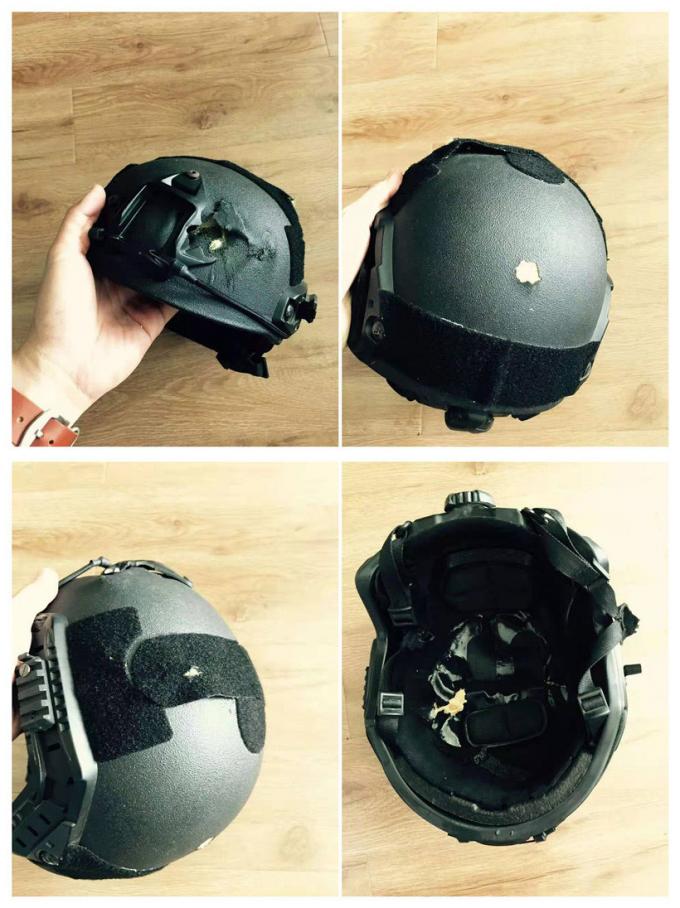 カーキ色私達Nij IiiaのPEのAramidの軍隊の弾丸の証拠のヘルメット/警察の軍の戦術的なMichの防弾ヘルメット