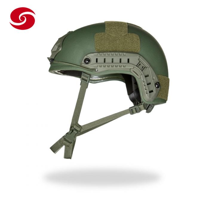 AramidのPEのNij良質のIiiaの軍の速い防弾ヘルメット