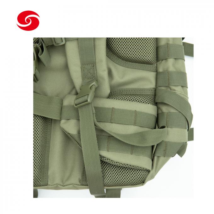 軍隊Green 600d Polyester Waterproof Military Assault Backpack