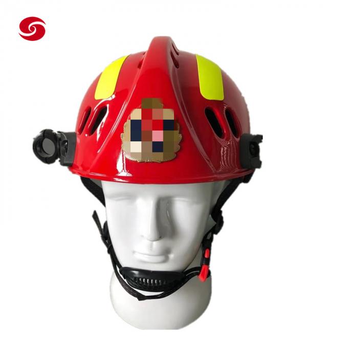 消火活動の保護炎-抑制安全消防士のヘルメット/救助のヘルメット/海上警察のヘルメット