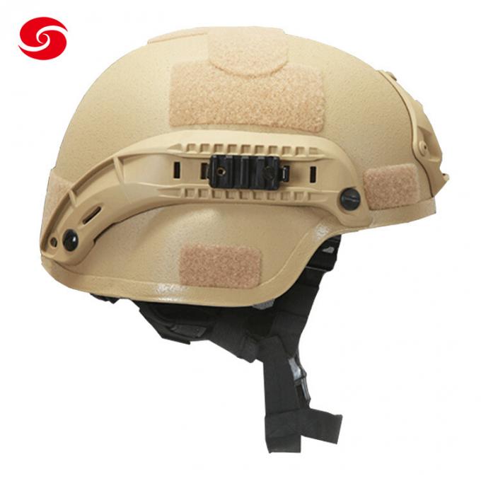 Nij IiiaのPEのAramidの良質の安い軍隊の軍隊のための戦術的なMichの防弾ヘルメット