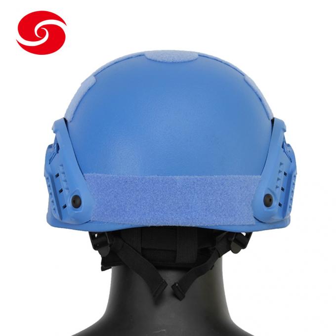 PEのAramid青いNij 3Aの軍隊の戦術的なMichの弾丸の証拠のAramidのヘルメット/警察のヘルメット
