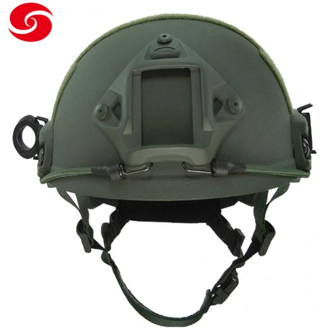 緑の弾道ヘルメット私達Nij 3Aの軍の防弾ヘルメットの軍隊のヘルメット/速いヘルメット