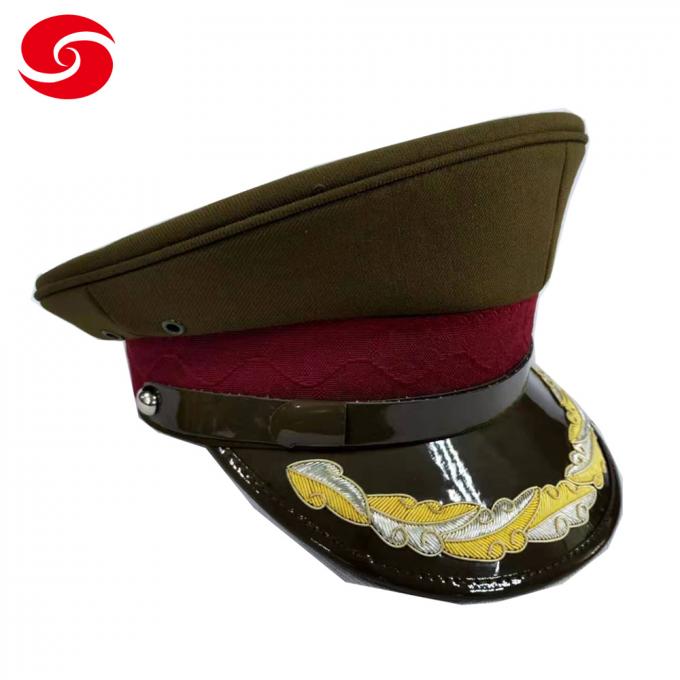 マラウィは軍の軍隊のウールの高官のピーク帽子をカスタマイズした